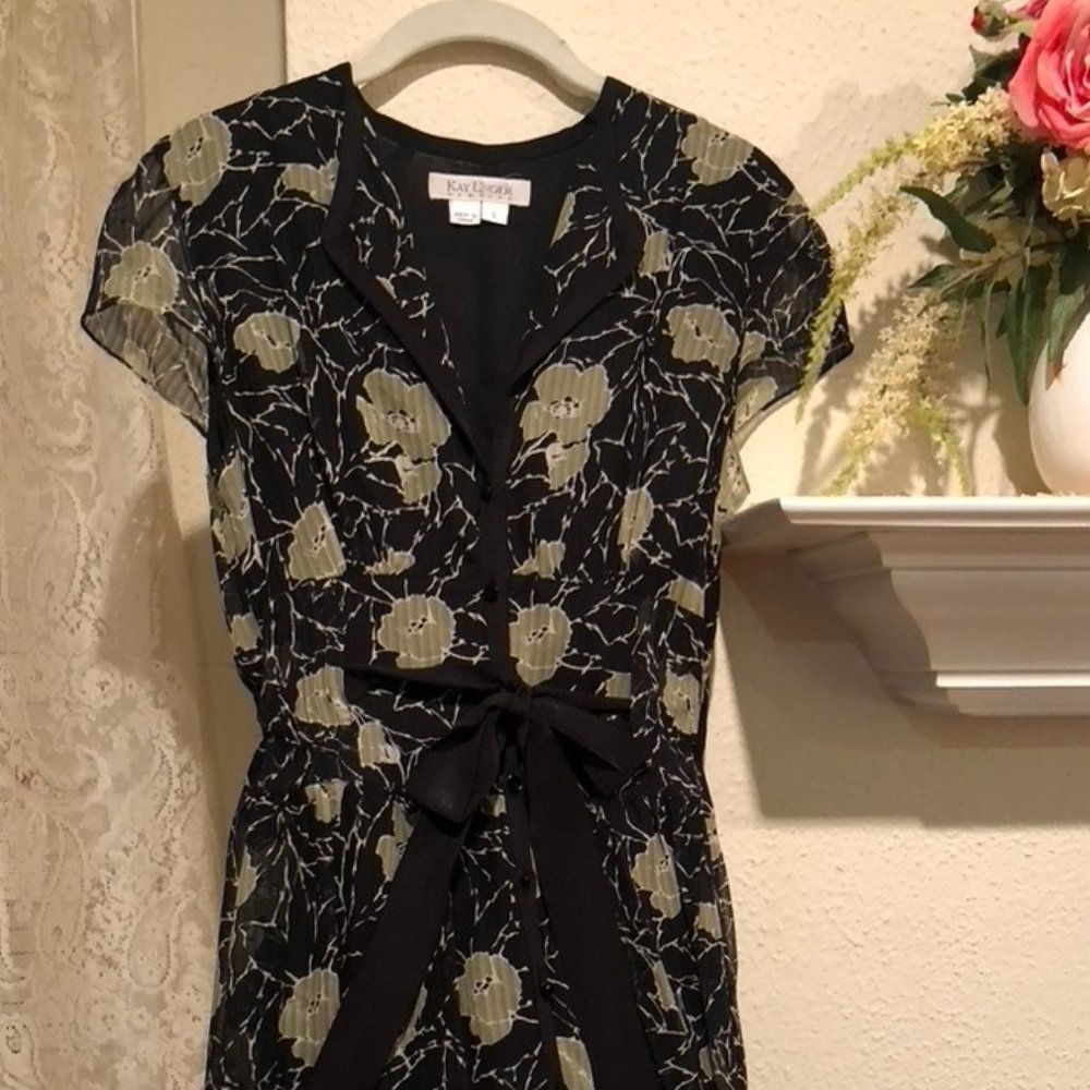 Sheer Midi Dress